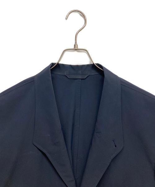 LANVIN（ランバン）LANVIN (ランバン) ポリイージージャケット ネイビー サイズ:52の古着・服飾アイテム