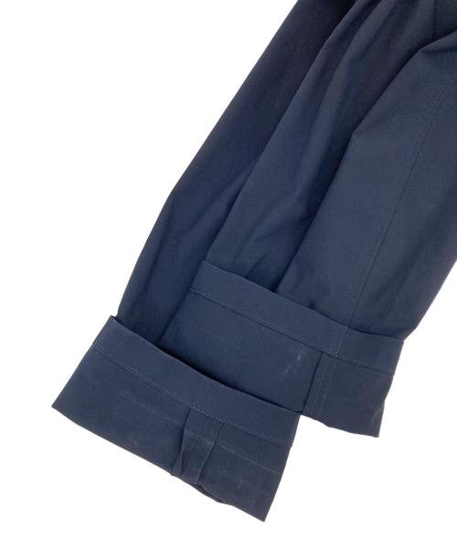 LANVIN（ランバン）LANVIN (ランバン) ポリイージージャケット ネイビー サイズ:52の古着・服飾アイテム