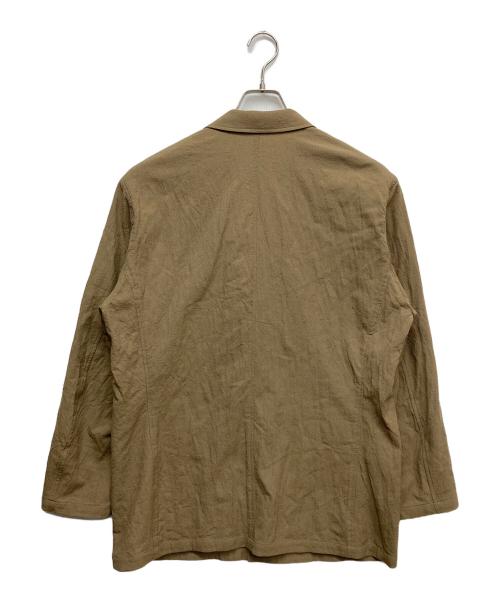 LANVIN（ランバン）LANVIN (ランバン) ウールイージージャケット ベージュ サイズ:52の古着・服飾アイテム