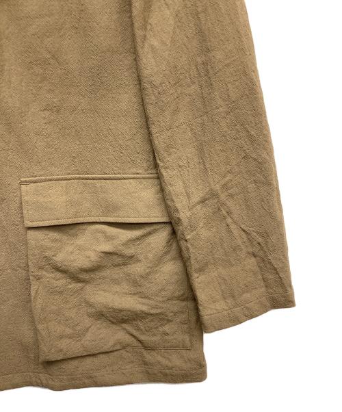LANVIN（ランバン）LANVIN (ランバン) ウールイージージャケット ベージュ サイズ:52の古着・服飾アイテム