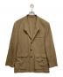 LANVIN（ランバン）の古着「ウールイージージャケット」｜ベージュ