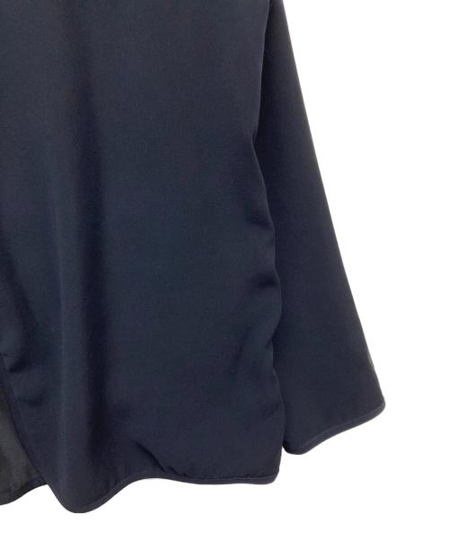 enfant terrible（アンファン・テリブル）enfant terrible (アンファン・テリブル) ノーカラーイージージャケット ネイビー サイズ:XLの古着・服飾アイテム