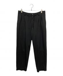 LANVIN en Bleu（ランバンオンブルー）の古着「イージージョガーパンツ」｜ブラック