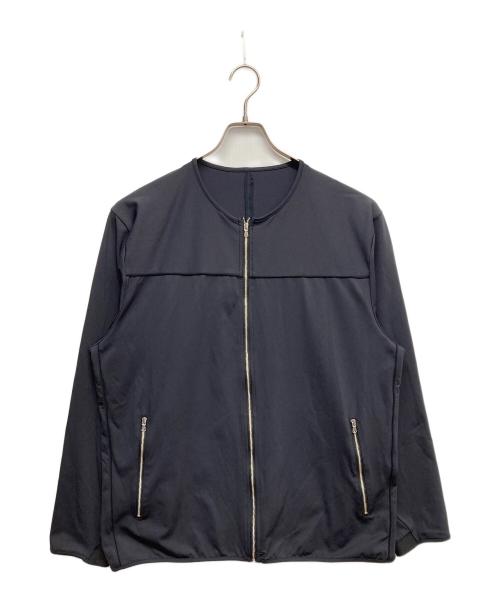 LANVIN（ランバン）LANVIN (ランバン) イージージップアップジャケット ネイビー サイズ:52の古着・服飾アイテム