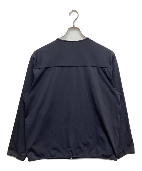 LANVIN（ランバン）LANVIN (ランバン) イージージップアップジャケット ネイビー サイズ:52の古着・服飾アイテム