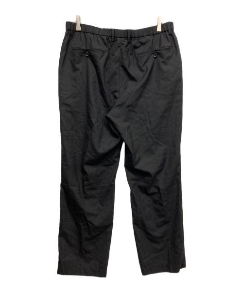 LANVIN（ランバン）LANVIN (ランバン) イージーワイドスラックス ブラック サイズ:54の古着・服飾アイテム