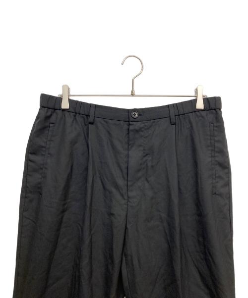 LANVIN（ランバン）LANVIN (ランバン) イージーワイドスラックス ブラック サイズ:54の古着・服飾アイテム
