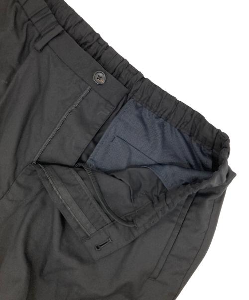 LANVIN（ランバン）LANVIN (ランバン) イージーワイドスラックス ブラック サイズ:54の古着・服飾アイテム