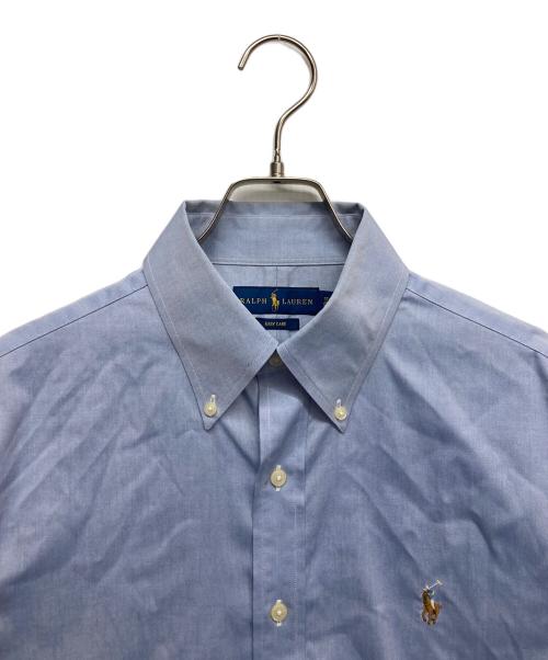 POLO RALPH LAUREN（ポロ・ラルフローレン）POLO RALPH LAUREN (ポロ・ラルフローレン) ボタンダウンシャツ ブルー サイズ:15 1/2の古着・服飾アイテム