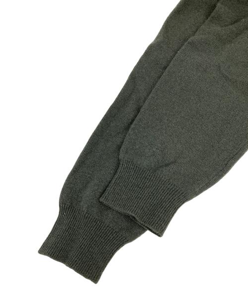 HUNTING WORLD（ハンティングワールド）HUNTING WORLD (ハンティングワールド) フルカシミヤニット オリーブ サイズ:Lの古着・服飾アイテム