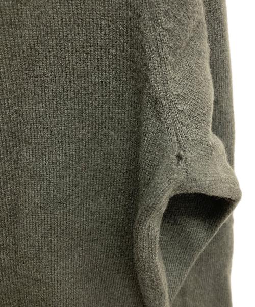 HUNTING WORLD（ハンティングワールド）HUNTING WORLD (ハンティングワールド) フルカシミヤニット オリーブ サイズ:Lの古着・服飾アイテム