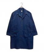 POST O'ALLSポストオーバーオールズ）の古着「Atelier DEE -vintage indigo canvas deep washed indigo-」｜インディゴ