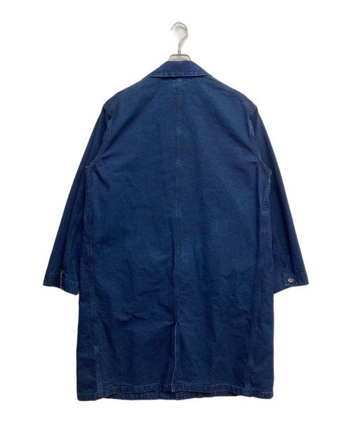 POST O'ALLS（ポストオーバーオールズ）POST O'ALLS (ポストオーバーオールズ) Atelier DEE -vintage indigo canvas deep washed indigo- インディゴ サイズ:Lの古着・服飾アイテム
