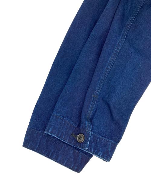 POST O'ALLS（ポストオーバーオールズ）POST O'ALLS (ポストオーバーオールズ) Atelier DEE -vintage indigo canvas deep washed indigo- インディゴ サイズ:Lの古着・服飾アイテム