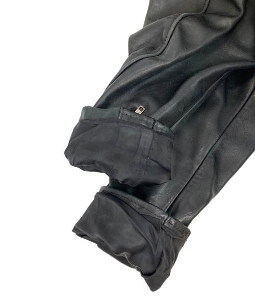 Schott（ショット）Schott (ショット) 641-ライナー付きシングルライダースジャケット ブラック サイズ:38の古着・服飾アイテム