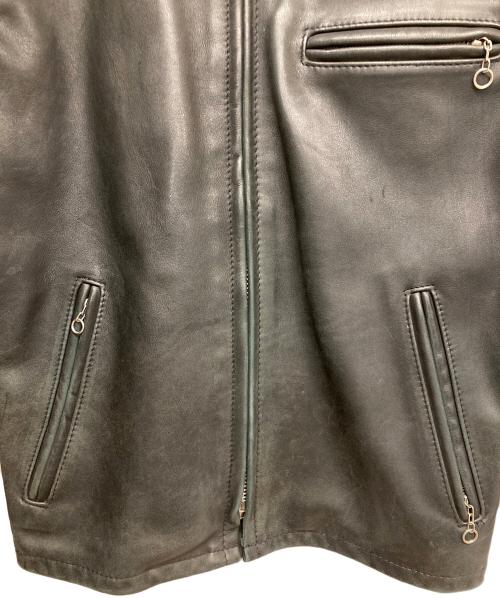 Schott（ショット）Schott (ショット) 641-ライナー付きシングルライダースジャケット ブラック サイズ:38の古着・服飾アイテム