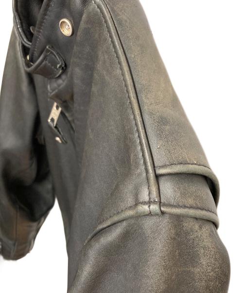 Schott（ショット）Schott (ショット) 641-ライナー付きシングルライダースジャケット ブラック サイズ:38の古着・服飾アイテム