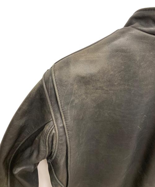 Schott（ショット）Schott (ショット) 641-ライナー付きシングルライダースジャケット ブラック サイズ:38の古着・服飾アイテム