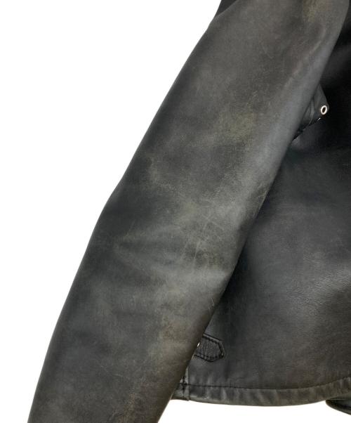 Schott（ショット）Schott (ショット) 641-ライナー付きシングルライダースジャケット ブラック サイズ:38の古着・服飾アイテム