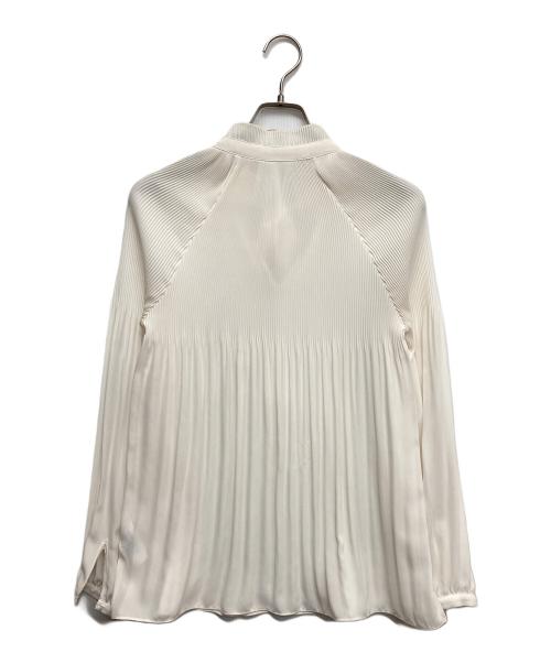 LAUREN RALPH LAUREN（ローレン ラルフ ローレン）LAUREN RALPH LAUREN (ローレン ラルフ ローレン) ボウタイブラウス アイボリー サイズ:Sの古着・服飾アイテム