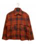 Woolrich Woolen Mills（ウールリッチウーレンミルズ）の古着「ウールジップハンテイングジャケット」｜レッド