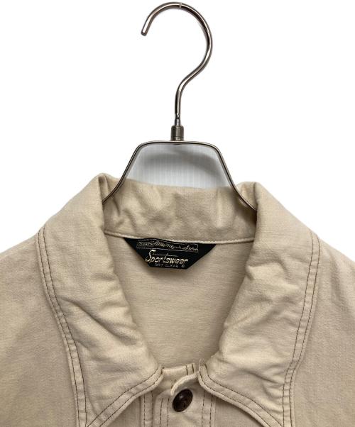 Sears（シアーズ）Sears (シアーズ) 70’Sサファリジャケット アイボリー サイズ:無しの古着・服飾アイテム