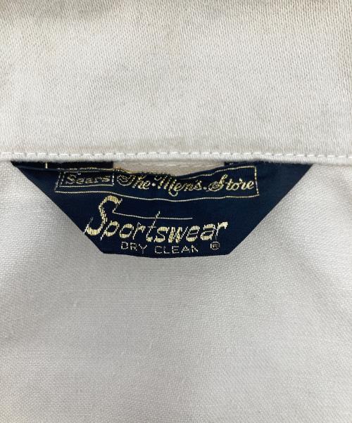 Sears（シアーズ）Sears (シアーズ) 70’Sサファリジャケット アイボリー サイズ:無しの古着・服飾アイテム