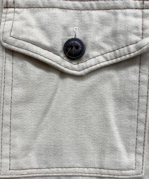 Sears（シアーズ）Sears (シアーズ) 70’Sサファリジャケット アイボリー サイズ:無しの古着・服飾アイテム