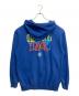 stussy (ステューシー) プリントパーカー ブルー サイズ:L：6000円