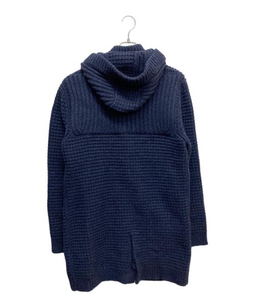 Bark（バーク）Bark (バーク) ニットダッフルコート ネイビー サイズ:不明の古着・服飾アイテム