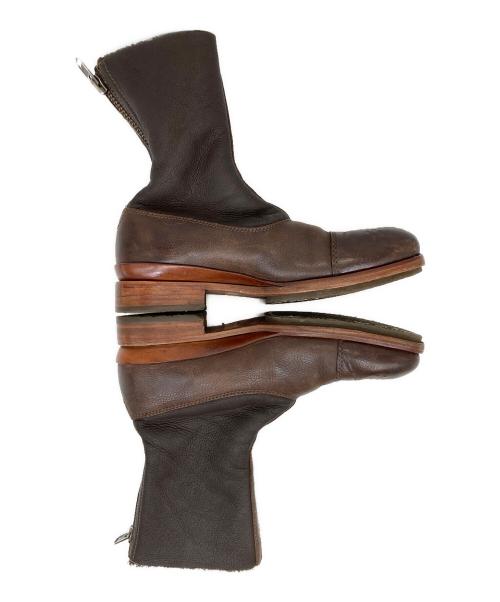 Timberland（ティンバーランド）Timberland (ティンバーランド) バックジッパーブーツ ブラウン サイズ:7Wの古着・服飾アイテム