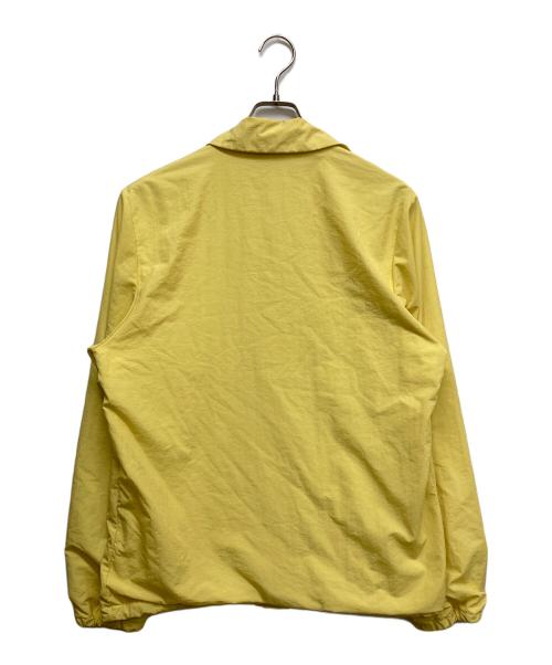 maison kitsune（メゾンキツネ）maison kitsune (メゾンキツネ) コーチジャケット　アウター　ジャケット イエロー サイズ:Ｓの古着・服飾アイテム