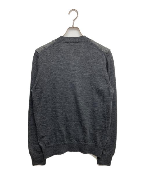COMME des GARCONS HOMME DEUX（コムデギャルソン オム ドゥ）COMME des GARCONS HOMME DEUX (コムデギャルソン オム ドゥ) ニットカーディガン ブラック サイズ:Ｌの古着・服飾アイテム