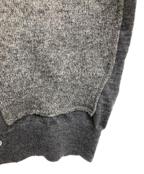 COMME des GARCONS HOMME DEUX（コムデギャルソン オム ドゥ）COMME des GARCONS HOMME DEUX (コムデギャルソン オム ドゥ) ニットカーディガン ブラック サイズ:Ｌの古着・服飾アイテム