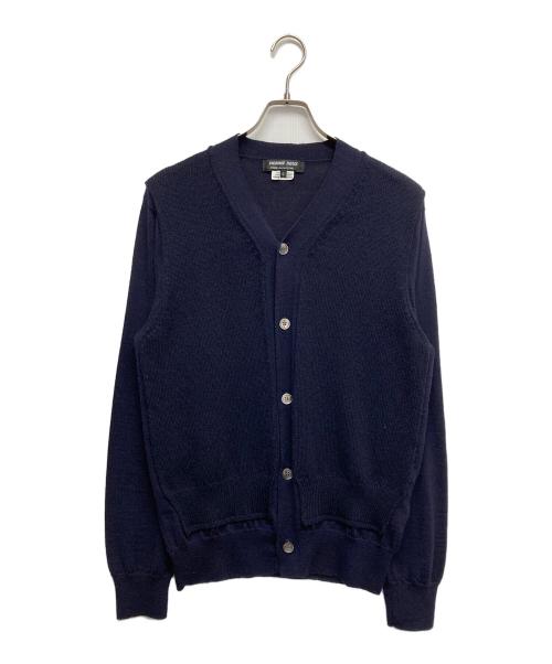COMME des GARCONS HOMME DEUX（コムデギャルソン オム ドゥ）COMME des GARCONS HOMME DEUX (コムデギャルソン オム ドゥ) ニットカーディガン ネイビー サイズ:Ｌの古着・服飾アイテム
