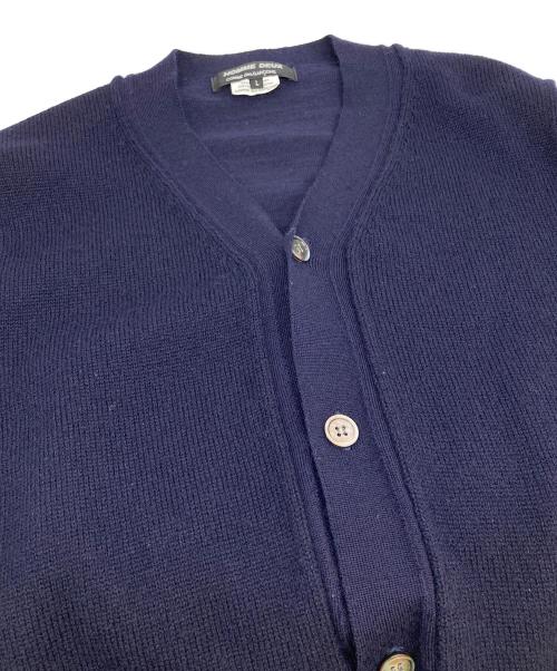 COMME des GARCONS HOMME DEUX（コムデギャルソン オム ドゥ）COMME des GARCONS HOMME DEUX (コムデギャルソン オム ドゥ) ニットカーディガン ネイビー サイズ:Ｌの古着・服飾アイテム