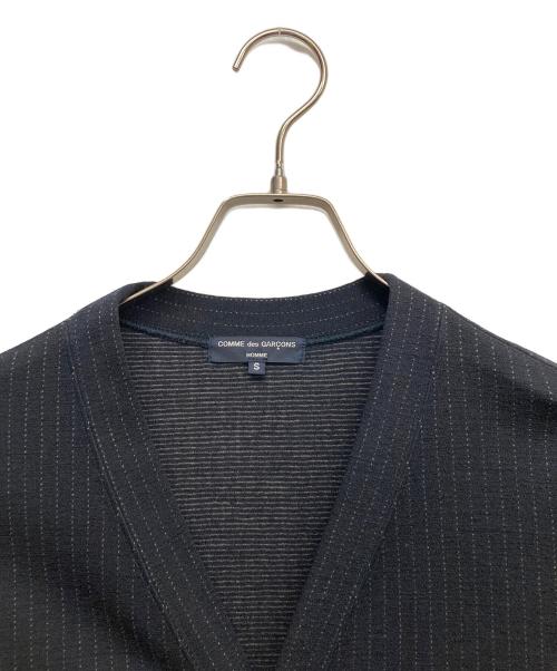 COMME des GARCONS HOMME（コムデギャルソン オム）COMME des GARCONS HOMME (コムデギャルソン オム) ニットカーディガン　カーディガン ブラック サイズ:Ｓの古着・服飾アイテム