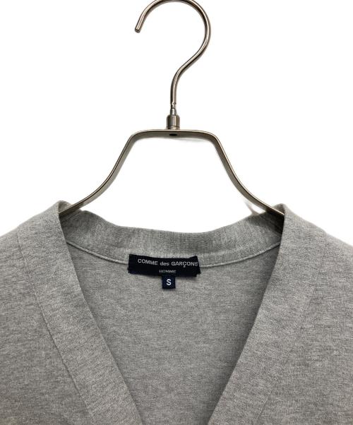 COMME des GARCONS HOMME（コムデギャルソン オム）COMME des GARCONS HOMME (コムデギャルソン オム) スウェットカーディガン グレー サイズ:ｓの古着・服飾アイテム