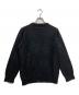 BEAUTY&YOUTH (ビューティーアンドユース) TRADITIONAL UNIFORM カシミヤシャギークルーネックニット ブラック サイズ:38：6000円