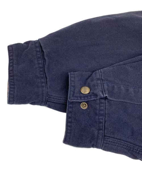 CarHartt（カーハート）CarHartt (カーハート) ワークシャツ　シャツ　長袖シャツ ネイビー サイズ:Ｌの古着・服飾アイテム