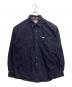CarHartt（カーハート）の古着「ワークシャツ　シャツ　長袖シャツ」｜ネイビー