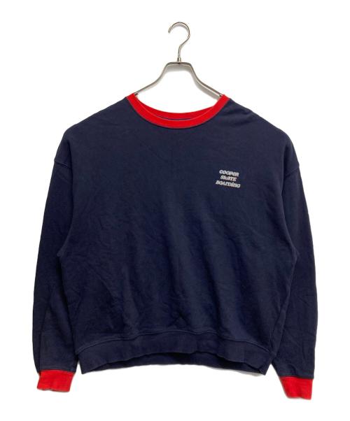 cooper（クーパー）cooper (クーパー) クルーネックスウェット ネイビー サイズ:Fの古着・服飾アイテム