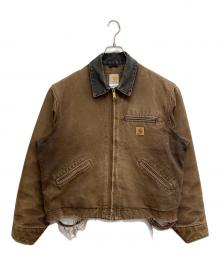 CarHartt（カーハート）の古着「襤褸デトロイトジャケット」｜ブラウン