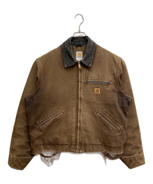 CarHartt（カーハート）CarHartt (カーハート) 襤褸デトロイトジャケット ブラウン サイズ:Lの古着・服飾アイテム