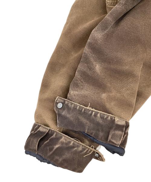 CarHartt（カーハート）CarHartt (カーハート) 襤褸デトロイトジャケット ブラウン サイズ:Lの古着・服飾アイテム