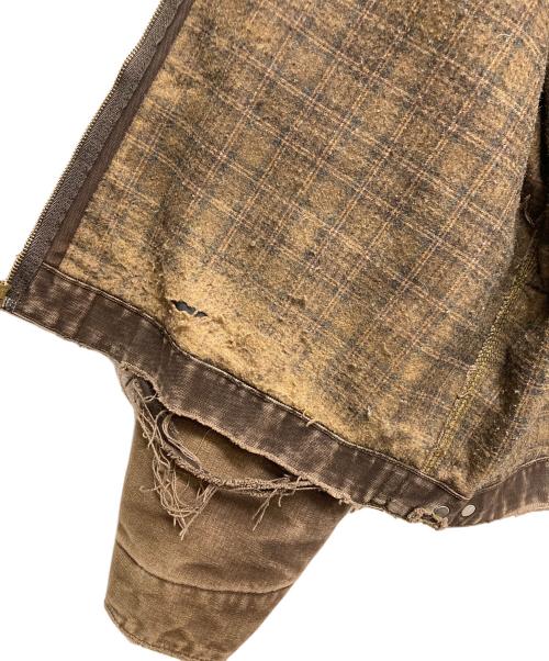CarHartt（カーハート）CarHartt (カーハート) 襤褸デトロイトジャケット ブラウン サイズ:Lの古着・服飾アイテム