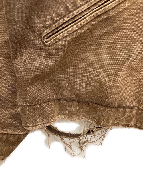 CarHartt（カーハート）CarHartt (カーハート) 襤褸デトロイトジャケット ブラウン サイズ:Lの古着・服飾アイテム