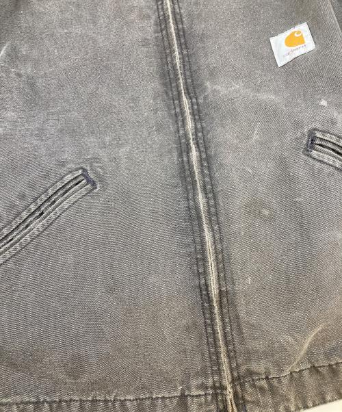 CarHartt（カーハート）CarHartt (カーハート) ノーチェストポケットデトロイトジャケット ブラック サイズ:印字薄れの古着・服飾アイテム