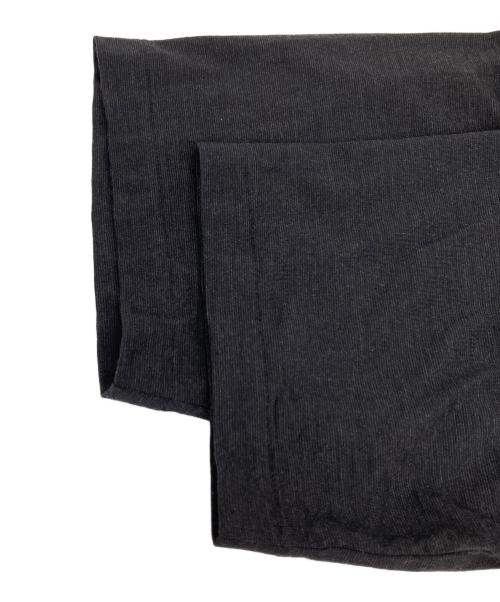 COMOLI（コモリ）COMOLI (コモリ) サマーウール 半袖Tシャツ ブラック サイズ:3の古着・服飾アイテム
