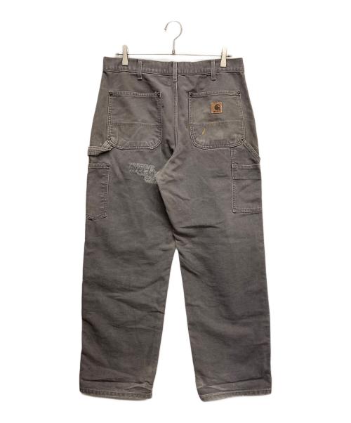 CarHartt（カーハート）CarHartt (カーハート) リペアダブルニーペインターパンツ グレー サイズ:34-30の古着・服飾アイテム